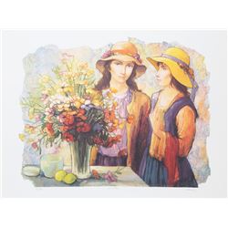 Lanier, Les Filles, Screenprint