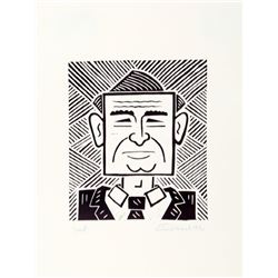 Richard Mock, Pat Buchanan, Screenprint
