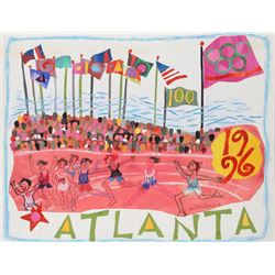 Judith Bledsoe, Atlanta - Olympics 1996, Collage