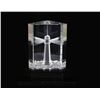 Image 1 : Steuben Beacon of Light, Lighthouse Etched Crystal Glass Prism