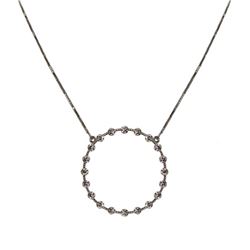 Drew Pietrafesa, Round Diamond Necklace