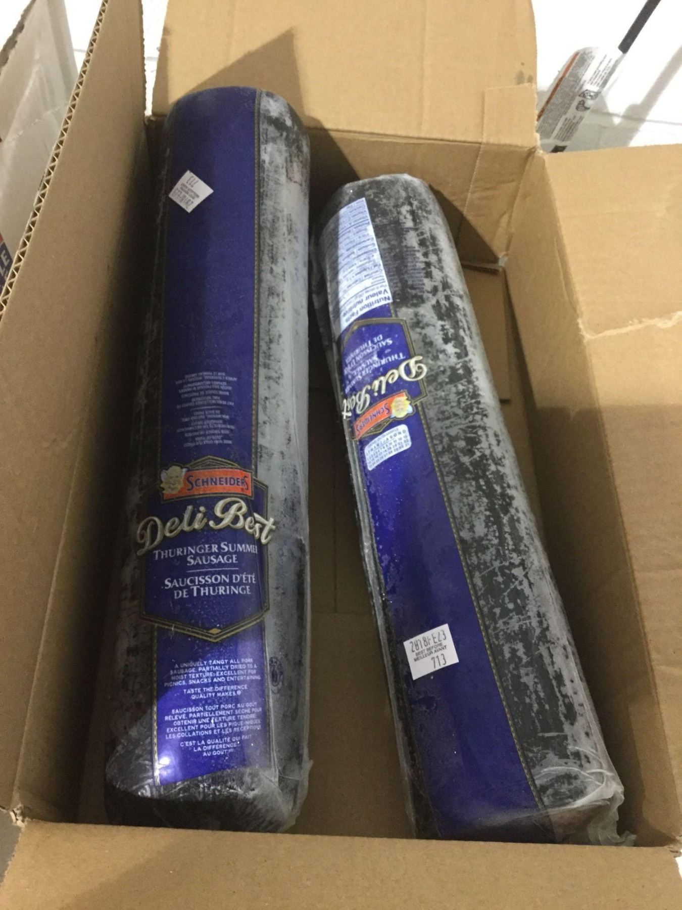 Case of Schneider Summer Sausage (4KG)