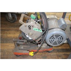 Handmade Cutoff Saw -to use up 12" blades