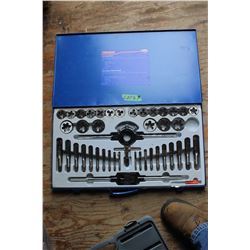 Westward Tap & Die Set - 45 pcs. - Metric - 1 die missing