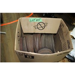 Box of Grinding Wheels (Various Sizes)
