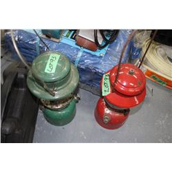 Coleman Lanterns (2) - 1 without Globe