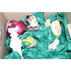 Box of Shelf Ornaments