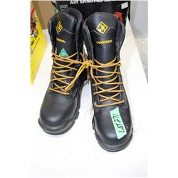 Pr. Of Steel Toe Work Boots - Size 10 (New)