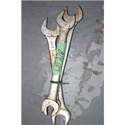 3 Open End Wrenches