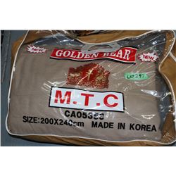 Electric Blanket - in a Bag