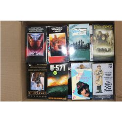 Full Box of VHS Movies (Star Wars, & Other Classics)
