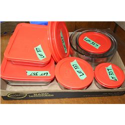 7 pc. Pyrex Bowl Set w/Lids