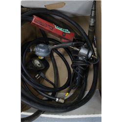 Box w/Air Arc Tool & a Stitch Welder