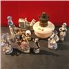 Image 1 : Coal Oil Aladdin Lamp & Small Ornaments