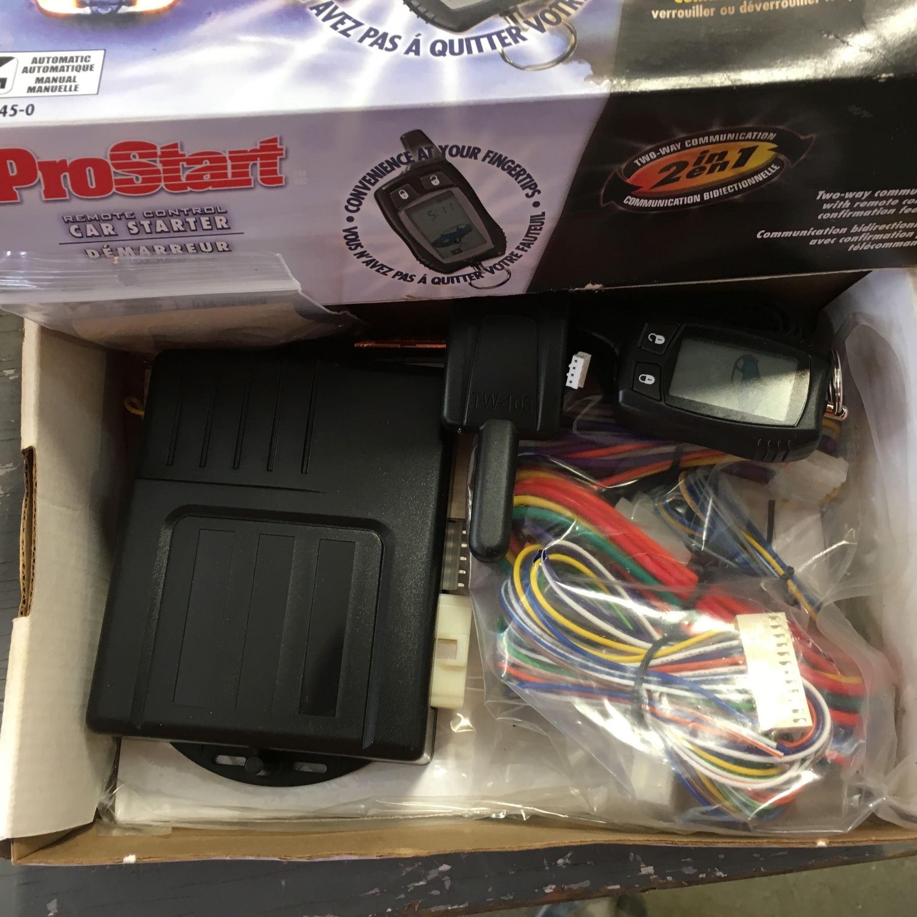Pro Start Remote Car Starter