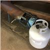 Image 1 : Construction Heater & Propane Tank