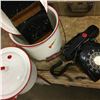 Image 1 : Enamelware, Rotary Phone & Bill Holder