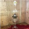 Image 1 : Coal Oil Lamp w/Clear Glass Base