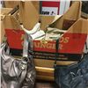 Image 1 : Box Lot: Assortment Shoes, Purses & Fanny Packs! (Tegan brought back the Fanny Pack!)