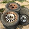 Image 1 : Pallet Lot: 15" Tires & 16" Tires w/Rims