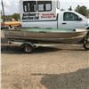 Image 1 : 14' Peterborough Aluminum Boat w/Trailer (NO SERIAL NUMBER)