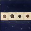 Image 2 : Canada One Cent - Set of 4 Error Coins: Blank; Clips; Laminated; Off Centre