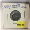 Image 1 : Canada Five Cent 1899