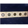 Image 2 : Canada Five Cent - Set of 5: 1942; 1942 Tom; 1943 Tom; 1944 Steel; 1945 Steel