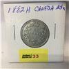 Image 1 : Canada Twenty Five Cent 1882H