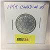 Image 1 : Canada Twenty Five Cent 1899