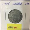Image 1 : Canada Twenty Five Cent 1905