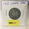 Image 1 : Canada Twenty Five Cent 1927