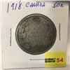 Image 1 : Canada Fifty Cent 1918