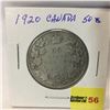Image 1 : Canada Fifty Cent 1920