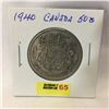 Image 1 : Canada Fifty Cent 1940
