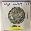 Image 1 : Canada Fifty Cent 1945