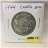 Image 1 : Canada Fifty Cent 1949