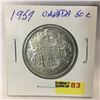 Image 1 : Canada Fifty Cent 1957