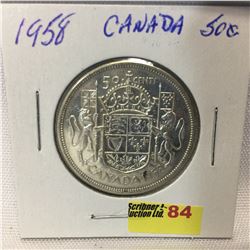 Canada Fifty Cent 1958