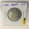Image 1 : Canada Fifty Cent 1964