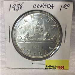 Canada Silver Dollar 1938