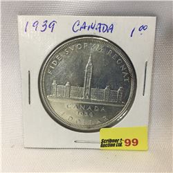 Canada Silver Dollar 1939