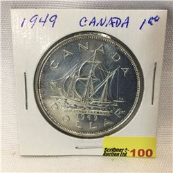 Canada Silver Dollar 1949