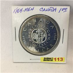 Canada Silver Dollar 1864-1964