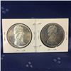 Image 2 : Canada Silver Dollar - Set of 2: 1965; 1966