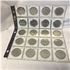 Image 1 : Canada Silver Dollar - Sheet of 20: 1968; 1969; 1870-1970; 1871-1971; 1972; 1873-1973; 1874-1974; 19