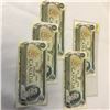 Image 1 : Canada $1 Bill 1973 - Set of 5: AM5073316; GA4044132; AD0381870; AD0659620; ALB0121110