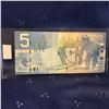 Image 2 : Canada $5 Bill 2006 "Radar Note" AOJ7253527