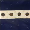 Image 2 : USA One Cent - Set of 4: 1880; 1887; 1889; 1899