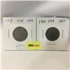 Image 1 : USA Five Cent - Set of 2: 1907; 1910